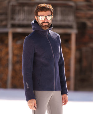 LUKLA HOODY WOOL MAN